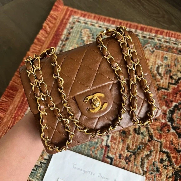 Chanel Classic Vintage Mini Square Flap Bag - Picture 5 of 10